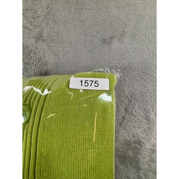 Pendleton Long Coventry Cardigan Lemongrass Sweater Women's XL Cotton Green - Picture 8 of 8